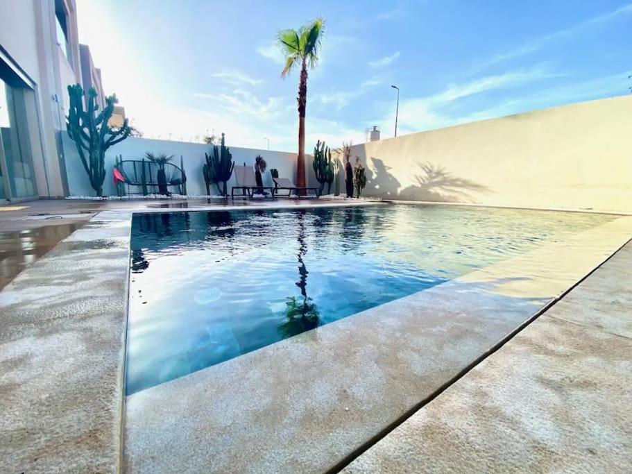 California Vue Atlas Avec Piscine Chauffee Villa